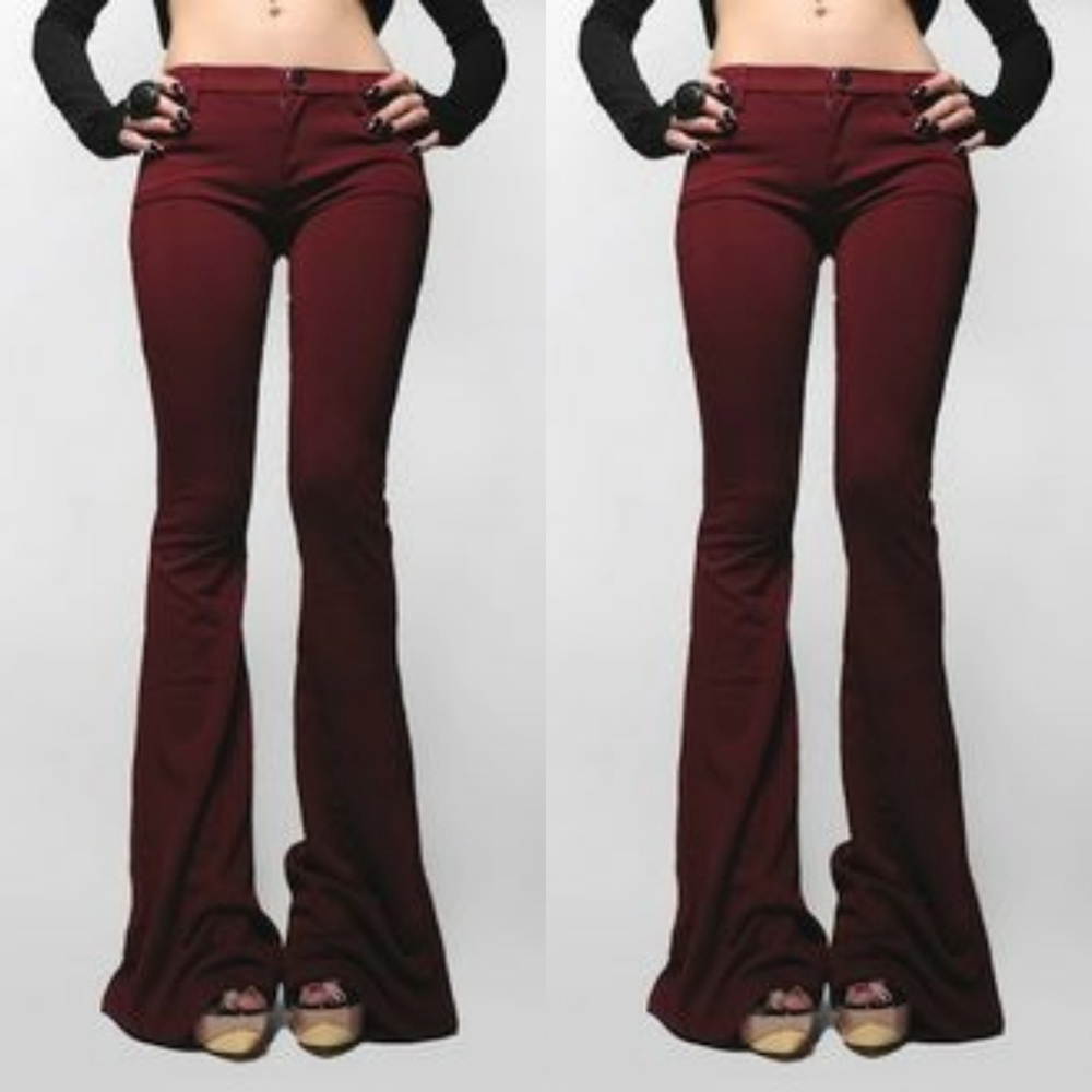 KAT VON D 'Vamp' Flares Bell Bottoms